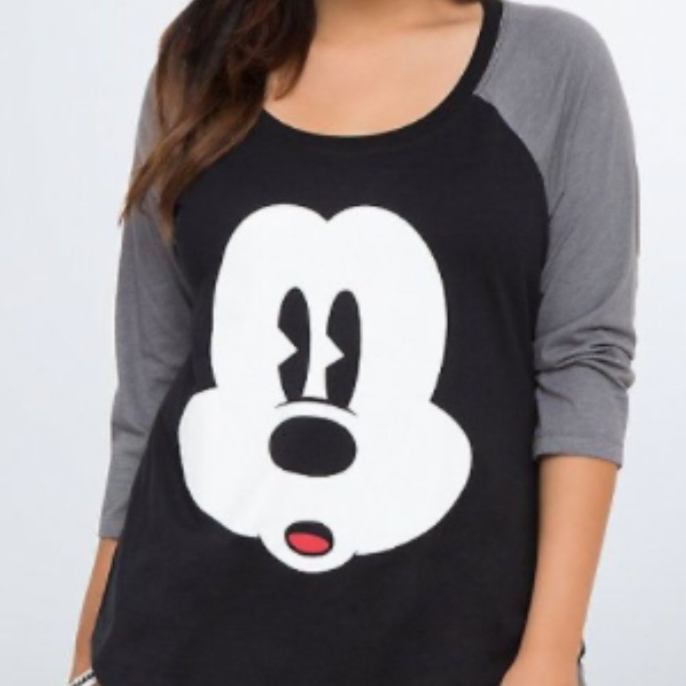 TorridxDisney Mikey Mouse baseball tee